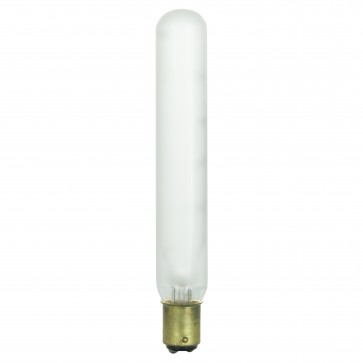Sunlite 01945-SU 20T6.5 20 Watts Tube T6.5 Shape Frost Finish Double Contact Bayonet (BA15d) 90 Lumens Tubular Bulb Warm White 2600K