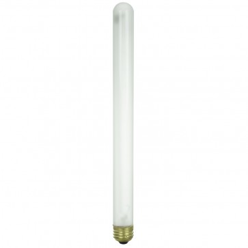 Sunlite 01997-SU 40T8 40 Watts Tube T7 Shape Frost Finish Medium Screw (E26) 210 Lumens Tubular Bulb Warm White 2600K