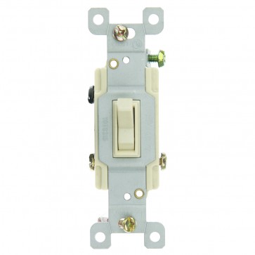 Sunlite 08115-SU E508BX Ivory Finish Electrical Wall Switch