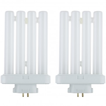 Sunlite 40530-SU FML27/30K/2PK FML Quad Tube 27 Watts 4-Pin (GX10q4) FDL & FML Plug-Ins Bulbs Warm White 3000K