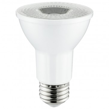 Sunlite 87933-SU PAR20/LED/8W/CRI90/50K PAR20 Reflector 8 Watts 50 Equivalent Wattage 120 Volts Dimmable White Finish Medium Screw (E26) PAR20 Reflector Lamps Super White 5000K
