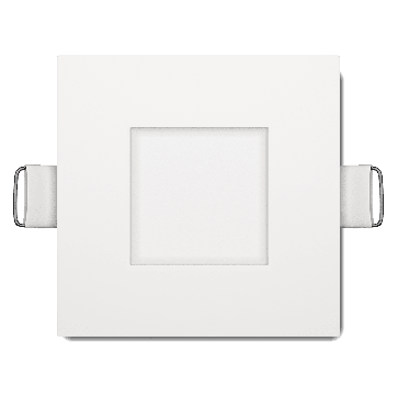 Goodlite G-20225 S3/8W/SQ/LED/5CCT LED 3 inch Square slim 8 Watts 100 Equiv. Wattage   Selectable Color Temperature 27,30,35,41,50K