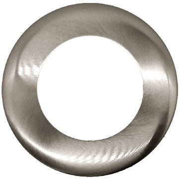 Goodlite G-48374 T4/R/COVER/NICKEL Colored Trim Replacement, For 4 Inch Round Slim