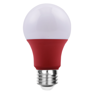 Luxrite LR21493 LED8A19/RED 4.25 inch 8 Watts A19 E26 Base LED LIGHT BULB Color Temperature RED