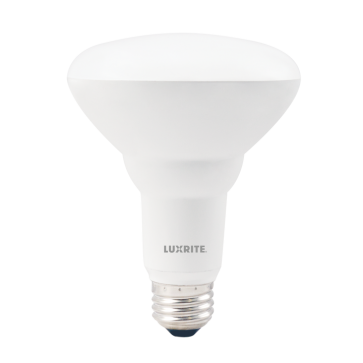 Luxrite LR31872 LED8.5W/BR30/35K/D 4.96 inch 8.5 Watts BR30 E26 Base 650 Lumens LED LIGHT BULB Neutral White 3500K