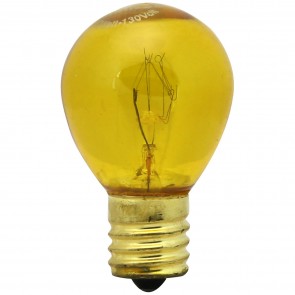 Sunlite 01603-SU 10S11/N/TY/3/25PK S11 Sign 10 Watts 130 Volts Dimmable Transparent Finish Intermediate Screw (E17) Decorative Incandescent Bulbs Yellow