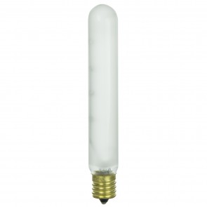 Sunlite 01955-SU 20T6.5 20 Watts Tube T6.5 Shape Frost Finish Intermediate Screw (E17) 90 Lumens Tubular Bulb Warm White 2600K