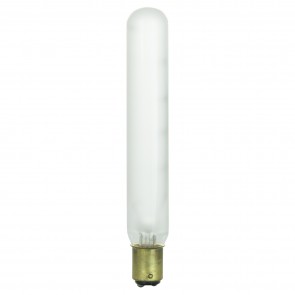 Sunlite 01985-SU 40T6.5 40 Watts Tube T6.5 Shape Frost Finish Double Contact Bayonet (BA15d) 290 Lumens Tubular Bulb Warm White 2600K