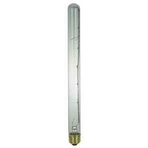 Sunlite 01998-SU 75T8/CL 75 Watts Tube T7 Shape Clear Finish Medium Screw (E26) 450 Lumens Light Bulb Warm White 2600K
