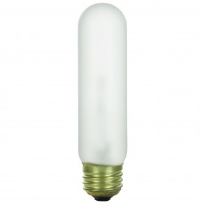 Sunlite 02005-SU 25T10 25 Watts Tube T10 Shape Frost Finish Medium Screw (E26) 140 Lumens Tubular Bulb Warm White 2600K