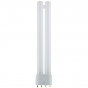 Sunlite 02165-SU FT18DL/830 18 Watts Twin Tube FT Shape 4-Pin (2G11) 1200 Lumens Compact Fluorescent Lamp Warm White 3000K