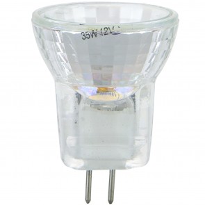 Sunlite 03196-SU 35MR8/ 35 Watts Reflector MR8 Shape 2-Pin (G4) Dimmable Light Bulb Bright White 3200K