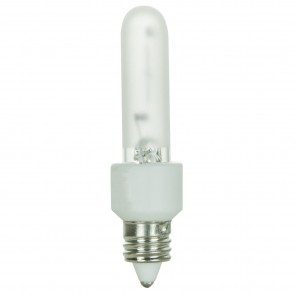 Sunlite 03515-SU KX2000 20 Watts Tube T3 Shape Frost Finish Miniature Candelabra Screw (E11) 200 Lumens Light Bulb Warm White 2600K