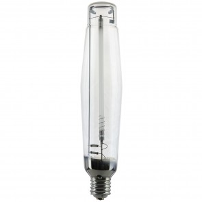 Sunlite 03633-SU LU1000 1000 Watts Elliptical E25 Shape Clear Finish Mogul Screw (E39) 125000 Lumens High Pressure Sodium Light Bulb warm white 2100K