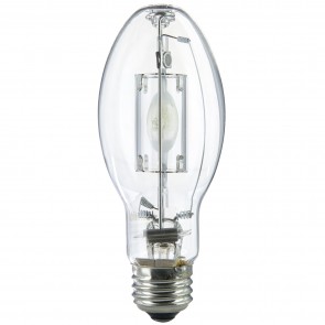 Sunlite 03651-SU MP150/U/MED 150 Watts Elliptical ED17 Shape Clear Finish Medium Screw (E26) 13300 Lumens Metal Halide Lamp Cool White 4000K