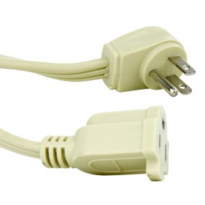 Sunlite 04145-SU EX3APPLIANCE Beige/Grey Finish Electrical Extension Cords