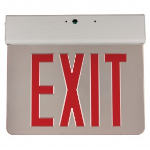 Sunlite 05278-SU EXIT/LED/EDGE/SU/2F/WH/MI/EM/NYC White Finish Exit Edge Lit Fixtures