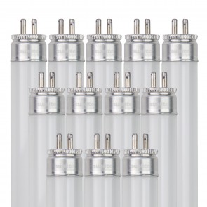 Sunlite 30252-SU F14T5/841 14 Watts Tube T5 Shape Miniature Bi-Pin (G5) 1200 Lumens Fluorescent Linear Lamp Cool White 4100K