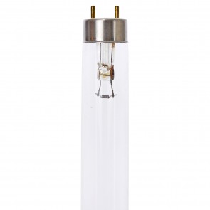 Sunlite 37030-SU G15T8 T8 15 Watts Clear Finish Medium 2-Pin (G13) T8 Linear Fluorescent Bulbs Germicidal
