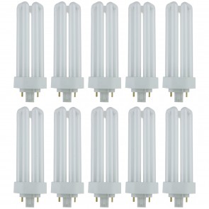 Sunlite 40584-SU PLT32/E/SP35K/10PK PLT 4-Pin Triple Tube PLT 4-Pin - Triple Tube Plug-Ins Bulbs