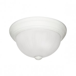 Sunlite 45515-SU DWS13-218 13" Round Smooth White Finish CFL GU24 Residential Dome Surface Mount Fixtures