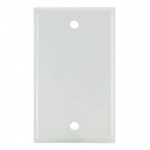 Sunlite 50770-SU E401W White Finish Electrical Blank Plate