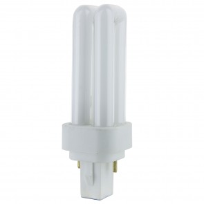 Sunlite 60310-SU PLD9/SP27K 9 Watts Quad Tube PLD 2-Pin Shape 2-Pin (G23-2) 525 Lumens Compact Fluorescent Lamp Warm White 2700K