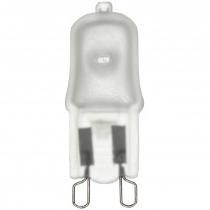 Sunlite 66030-SU Q25 25 Watts Bi-Pin Shape Frost Finish Wire Style (G9) 190 Lumens Halogen Bulb Bright White 3200K