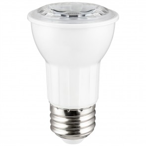 Sunlite 80124-SU PAR16/LED/7W/D/E/27K PAR16 Reflector 7 Watts 75 Equivalent Wattage 120 Volts Dimmable White Finish Medium Screw (E26) PAR16 Reflector Lamps Warm White 2700K