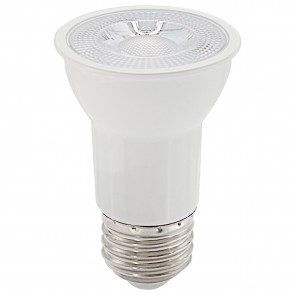 Sunlite 80553-SU PAR16/LED/6W/927 PAR16 PAR16 6 Watts 50 Equivalent Wattage 120 Volts Dimmable Aluminum + Plastic Material White Finish Medium Screw (E26) PAR16 Reflector Lamps Warm White 2700K