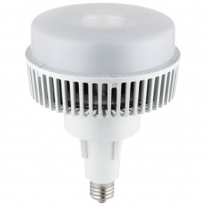 Sunlite 80872-SU HBR/LED/100W/50K Other 100 Watts 250 Equivalent Wattage 120-277 Volts Dimmable PC & Aluminum Material White Finish Mogul Screw (E39) Highbay High Lumen Lamps Daylight 5000K