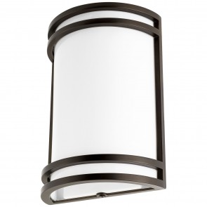 Sunlite 82023-SU LFX/HC/ORB/15W/SCT 15 Watts 120 Volts 950 Lumens Dimmable Aluminum & Acrylic Oil Rubbed Bronze Finish Integrated LED Wall Outdoor Wall Mount Cylinder Fixtures CCT Selectable 30K/40K/50K