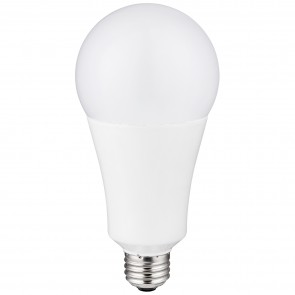 Sunlite 82110-SU A23/LED/26W/MV/50K A23 Standard 26 Watts 300 Equivalent Wattage 120-277 Volts White Finish Medium Screw (E26) A23 A Series Bulbs Super White 5000K