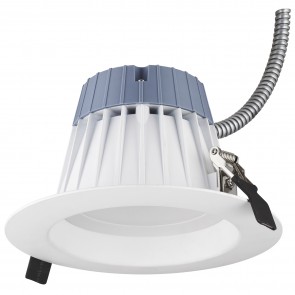 Sunlite 87735-SU LFX/CRD/SCT/6R/22W/6 22 Watts 120-277 Volts 2000 Lumens Dimmable Aluminum & PC White Finish Integrated LED Recessed Indoor Downlight Commercial Fixtures CCT Selectable 30K/35K/40K/50K