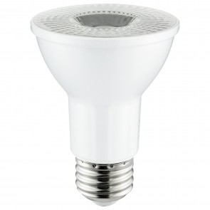 Sunlite 87930-SU PAR20/LED/8W/CRI90/27K PAR20 Reflector 8 Watts 50 Equivalent Wattage 120 Volts Dimmable White Finish Medium Screw (E26) PAR20 Reflector Lamps Warm White 2700K