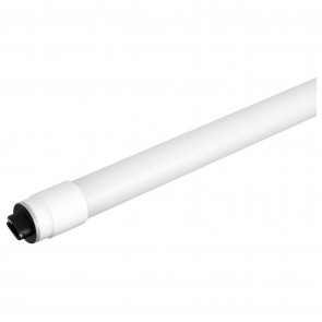 Sunlite 88452-SU T8/LED/BPD/8/43W/40K/HO 43 Watts T8 Shape Glass Material PET White Finish Recessed Double Contact (R17d) 5500 Lumens LED Tube Light Cool White 4000K