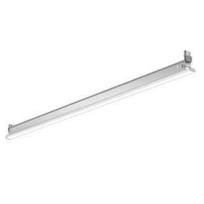 Sunlite 88786-SU LFX/TGRID/2FT/D/10W/35K/14mm 10 Watts Rectangle Shape 6" Cord 100-277 Volts 1100 Lumens Dimmable Aluminum & PC Matte Silver Finish Integrated LED Surface Indoor Modern Linear T-Grid Fixtures Neutral White 3500K