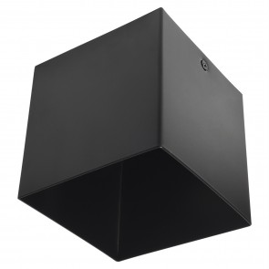 Sunlite 90159-SU FIX/CUBE/GU10/BK Black Finish Decorative Surface Mount Fixtures