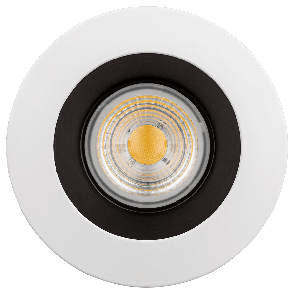 Goodlite G-20100 & G-20108 M4/15W/LED/27K LED 4" Regress Luminaire With Round Two Tone Trim 1100 Lumens Soft White 2700K