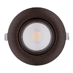 Goodlite G-48359 R4/14W/GR/LED/BZ/5CCT LED 4 inch Gimbal Round Bronze 14 Watts 120 Equiv. Wattage 1200 Lumen Selectable CCT 27,30,35,41,50K