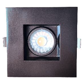 Goodlite G-48365 R3/8W/GSR/LED/BZ/5CCT LED 3 inch Regress Gimbal Square Bronze 8 Watts 65 Equiv. Wattage 650 Lumen Selectable CCT 27,30,35,41,50K