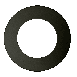 Goodlite G-48370 T3/R/COVER/BLACK Colored Trim Replacement For 3 Inch Round Slim
