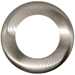 Goodlite G-48374 T4/R/COVER/NICKEL Colored Trim Replacement, For 4 Inch Round Slim