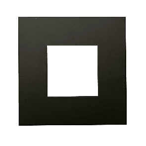 Goodlite G-48385 T3/SQ/COVER/BLACK Colored Trim Replacement For 3 Inch Square Slim
