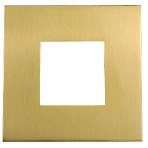 Goodlite G-48397 T3/SQ/COVER/BRASS Colored Trim Replacement For 3 Inch Square Slim