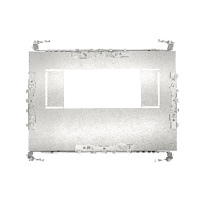 Goodlite G-48448 4 Inch Multiple Universal New Construction Plate           