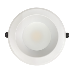 Luxrite LR23947 LED/CDL4HO/3WO/4CCT/JB 4 inch 7/9/12 SELECTABLE WATTS ROUND 600/800/1000 SELECTABLE LUMENS COMMERCIAL DOWNLIGHT LED Selectable CCT 3000K/3500K/4000K/5000K