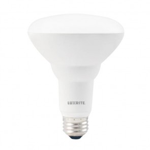 Luxrite LR31870 LED8.5W/BR30/27K/D 4.96 inch 8.5 Watts BR30 E26 Base 650 Lumens LED LIGHT BULB Soft White 2700K