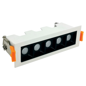 Luxrite LR32094 LEDML5/10W/5CCT/B/D 5.7 x1.7 inch 11 Watts 600 Lumens CANLESS ARCHITECTURAL MULTILIGHT LED LIGHT Selectable CCT 27K/30K/35K/41K/50K