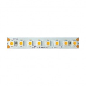 Luxrite LR44400 LEDTL/2835/160/19.2/927/IP54/24V/HE/5M 5.8 Watts/FT 820 Lumens/FT LED TAPE LIGHT Soft White 2700k
